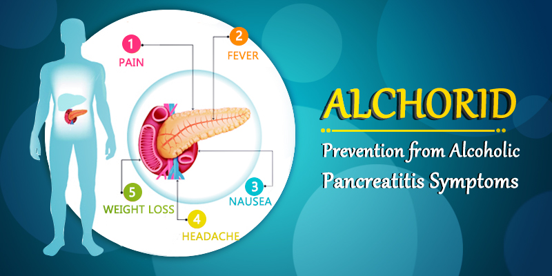Alchorid preventing alcoholic pancreatitis