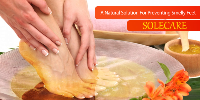 Say bye to smelly feet with Solecare