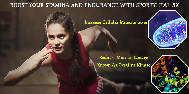 Build your stamina with Sportyheal-5X