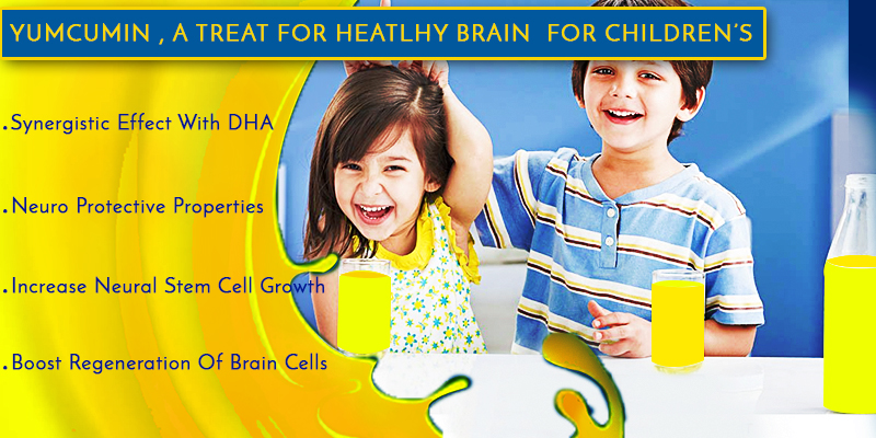 Yumcumin for psychological disorders in children